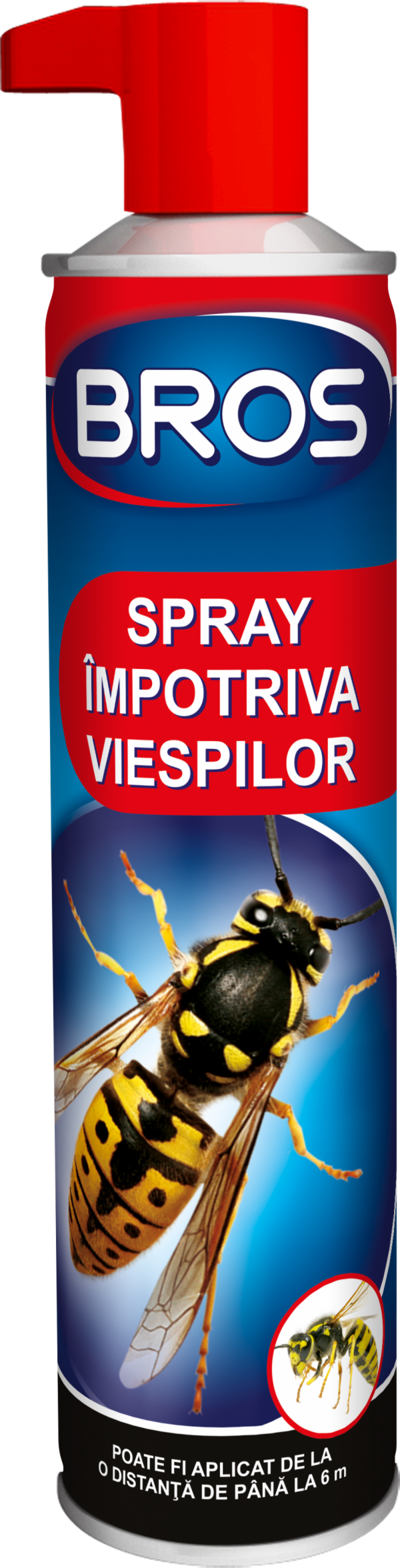 Spray extinctor impotriva viespilor (eficient de la 6 m) BROS 300 ml