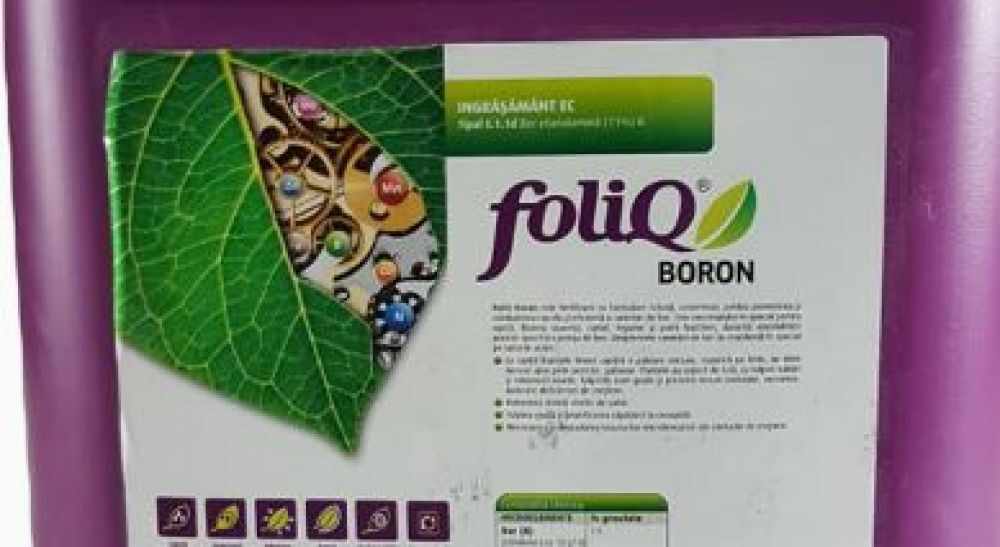 Fertilizant foliar Foliq Boron 100 ml