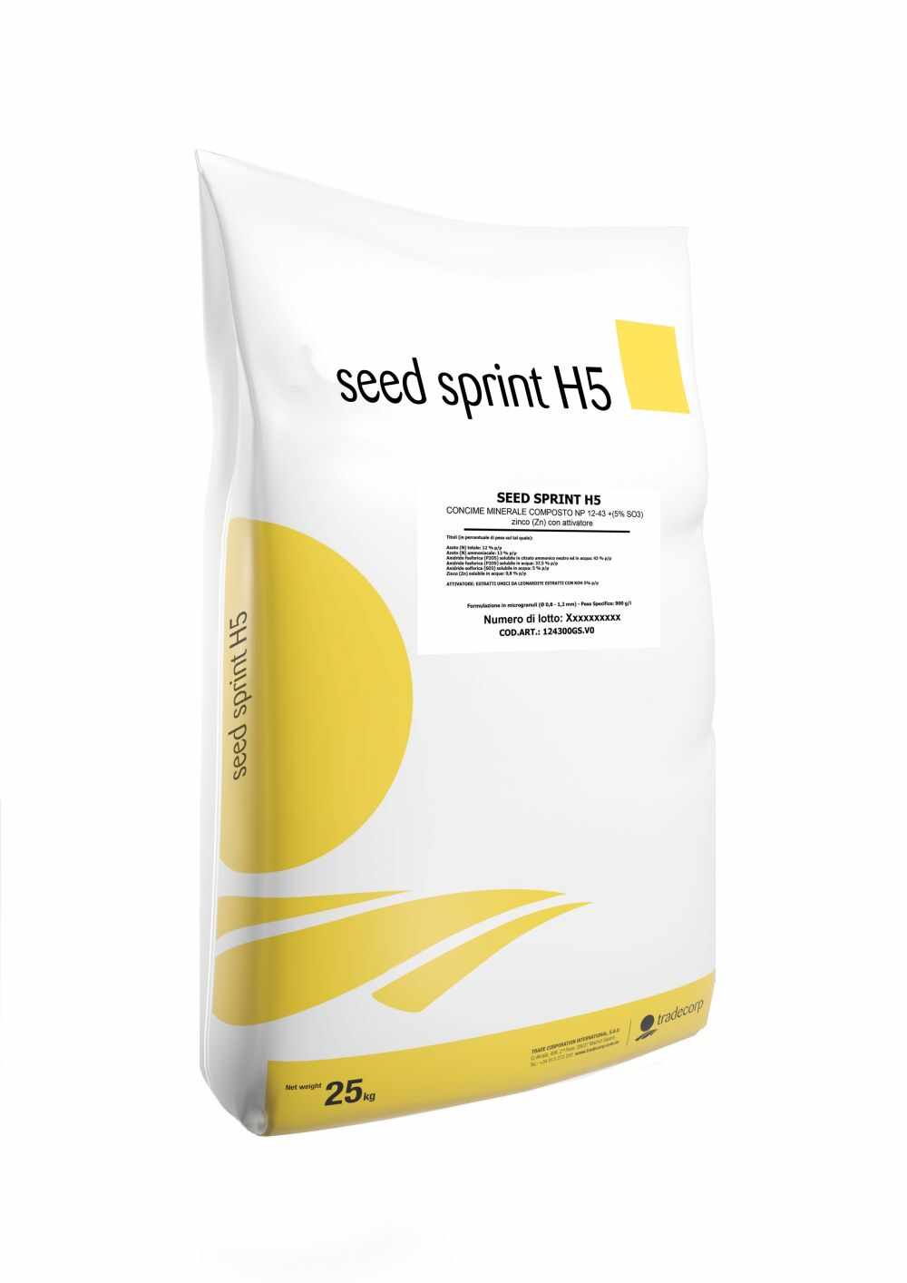 Ingrasamant micorgranulat Seed Sprint H5 25 kg