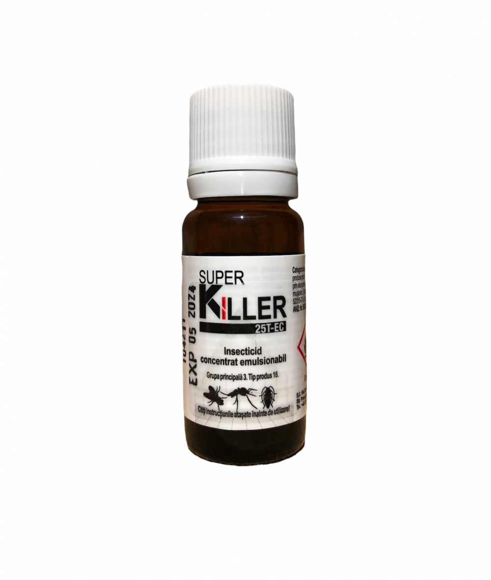 Insecticid Super killer 25 T EC 10 ml