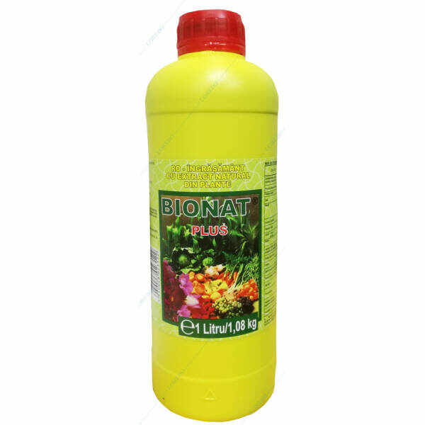 Bionat Plus 1L ingrasamant foliar (vita de vie, legume, cereale, pomi fructiferi)