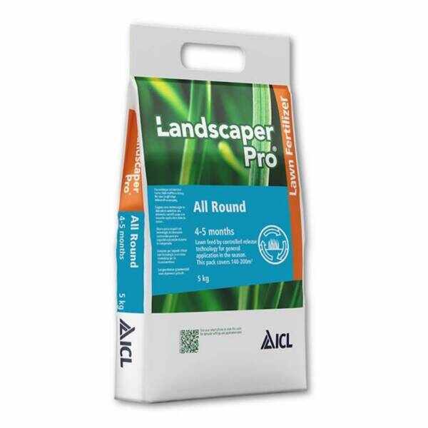 Landscaper Pro All Round 24-05-08 5 kg ingrasamant profesional gazon, ICL, eliberare lenta 4-5 luni