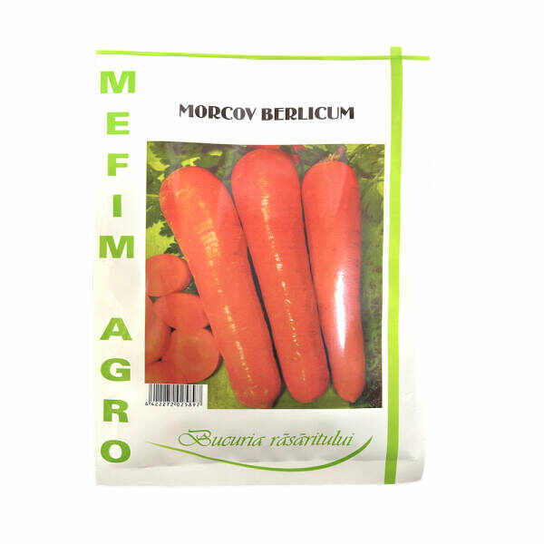 Seminte morcov Berlicum 50 gr, Mefim Agro