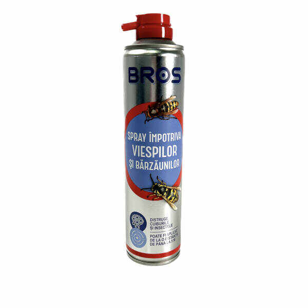 Spray viespi 300 ml, Bros, elimina viespile si cuiburile lor