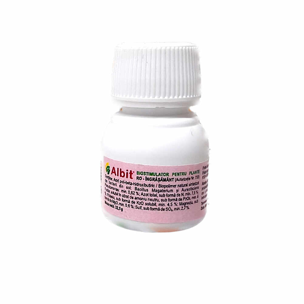 Albit 25 ml, biostimulator (tratament seminte, ingrasamant foliar concentrat)