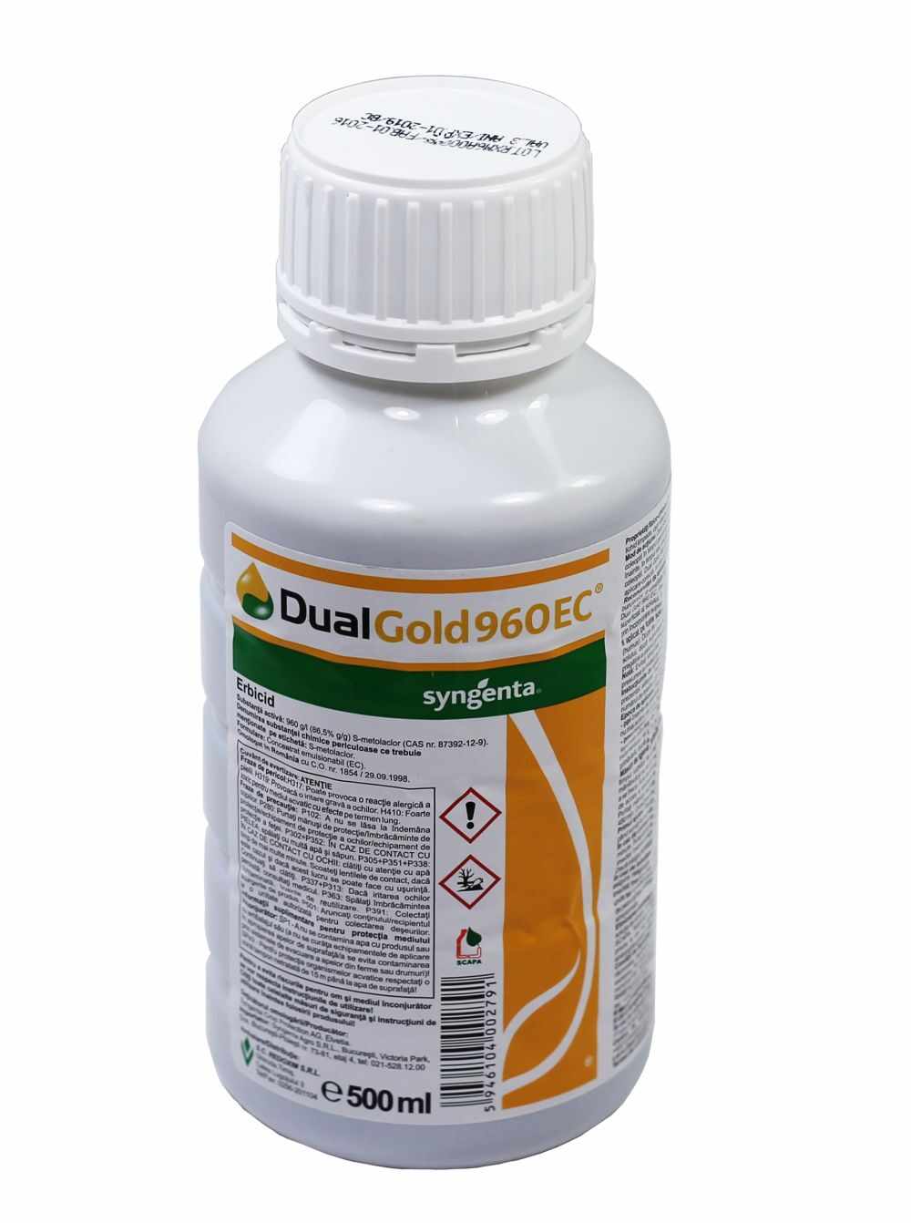 Erbicid Dual Gold 960 EC 500 ml
