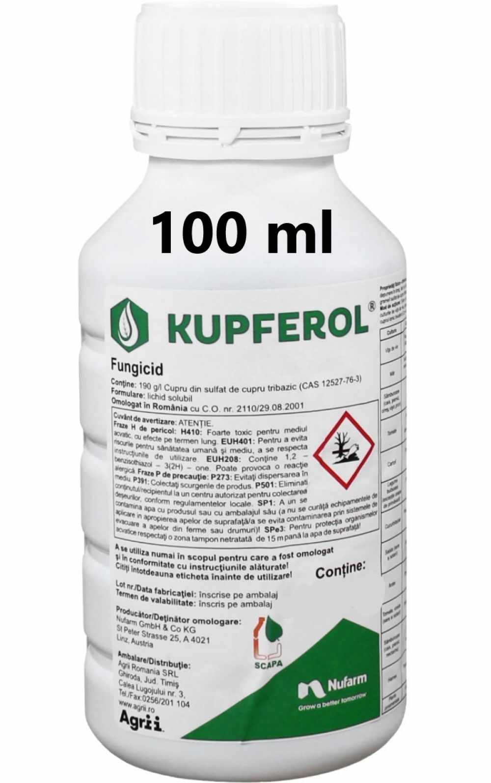 Fungicid Kupferol 100 ml