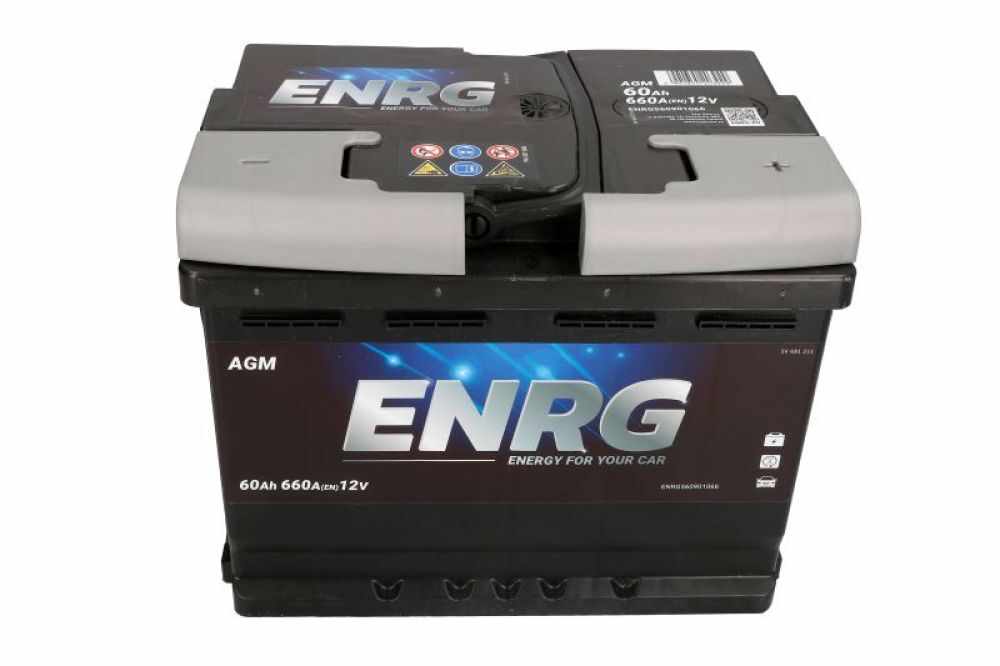 Acumulator ENRG 12V 60Ah/660A START&STOP AGM