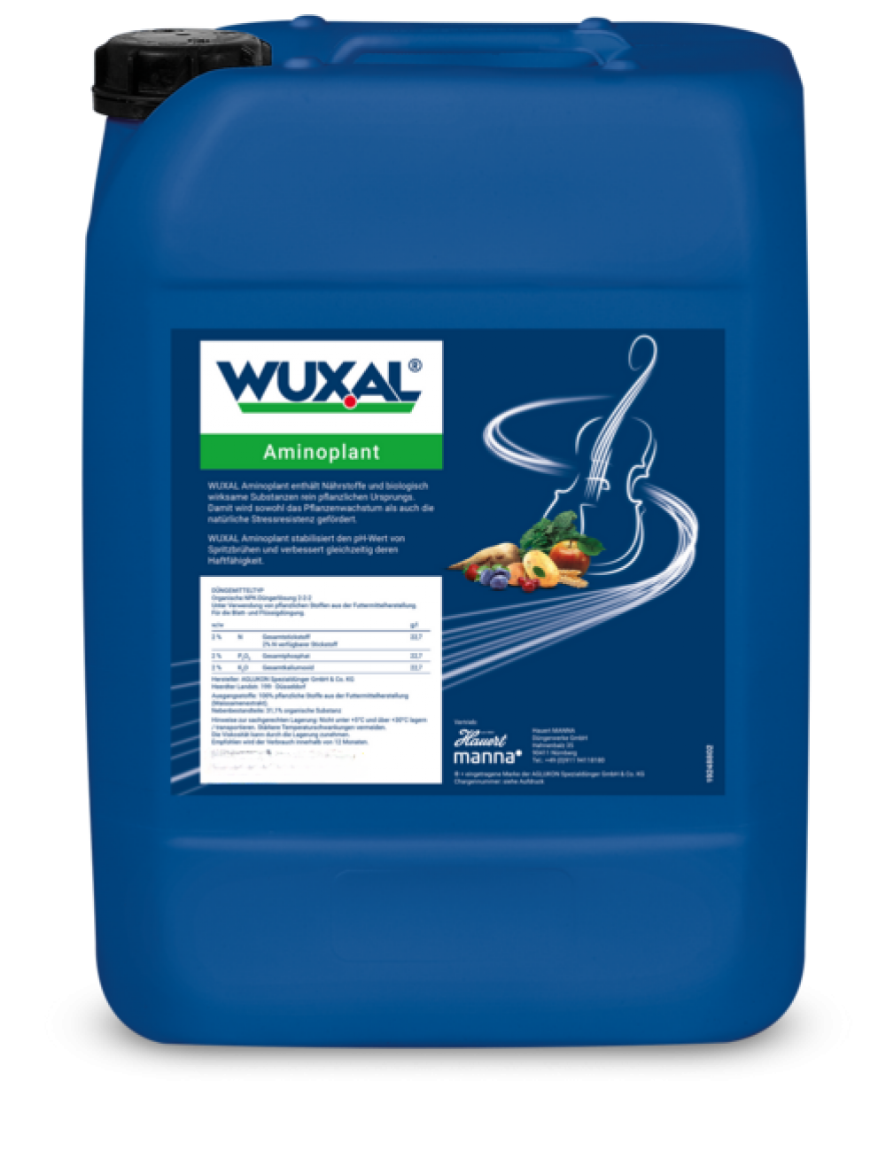 Biostimulator natural lichid Wuxal Aminoplant 10 l