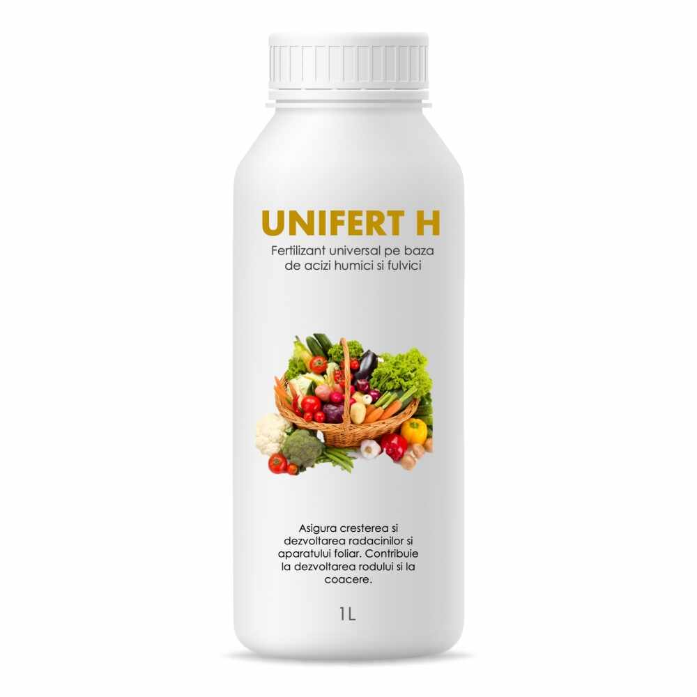 Fertilizant universal pentru toate tipurile de culturi vegetale Unifert H 1 litru SemPlus