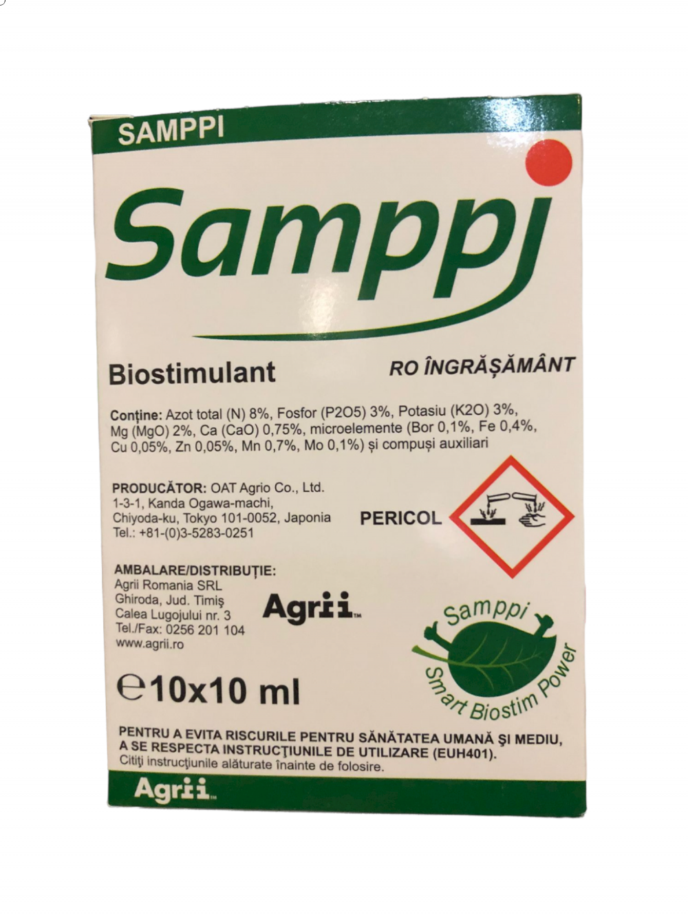 Biostimulator Samppi 10 x 10 ml
