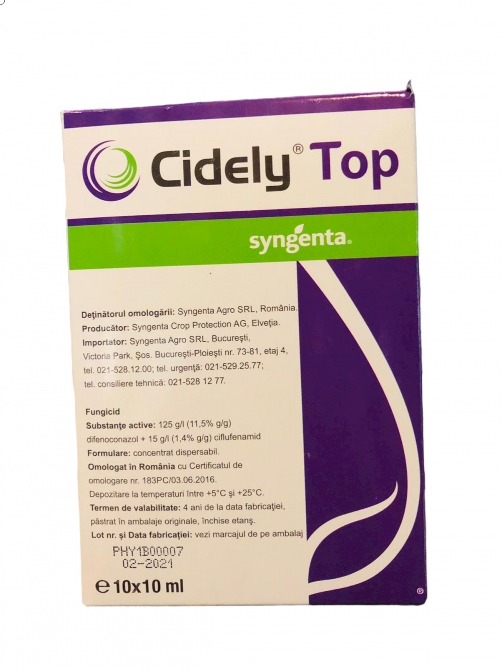Fungicid Cidely Top 10 x 10 ml