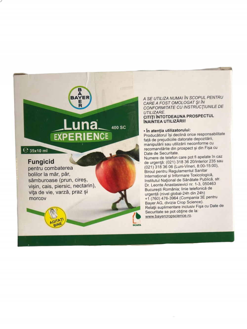 Fungicid Luna Experience 35 x 10 ml