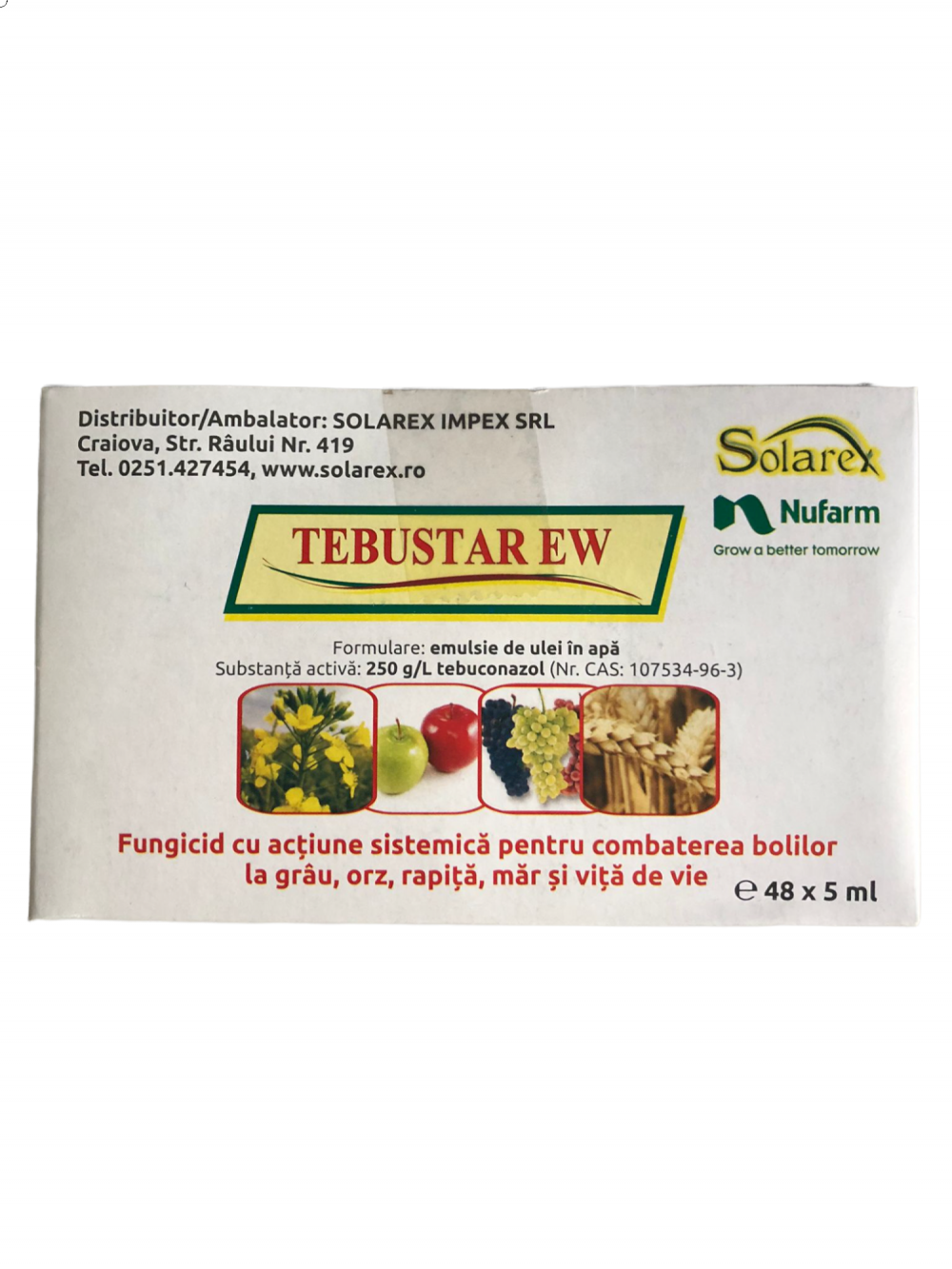 Fungicid sistemic Tebustar EW 48 x 5 ml