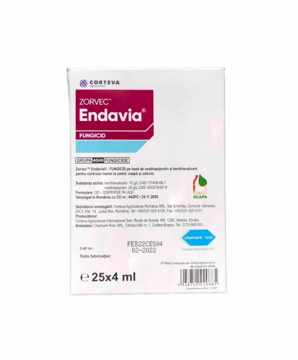 Fungicid Zorvec Endavia 4 ml
