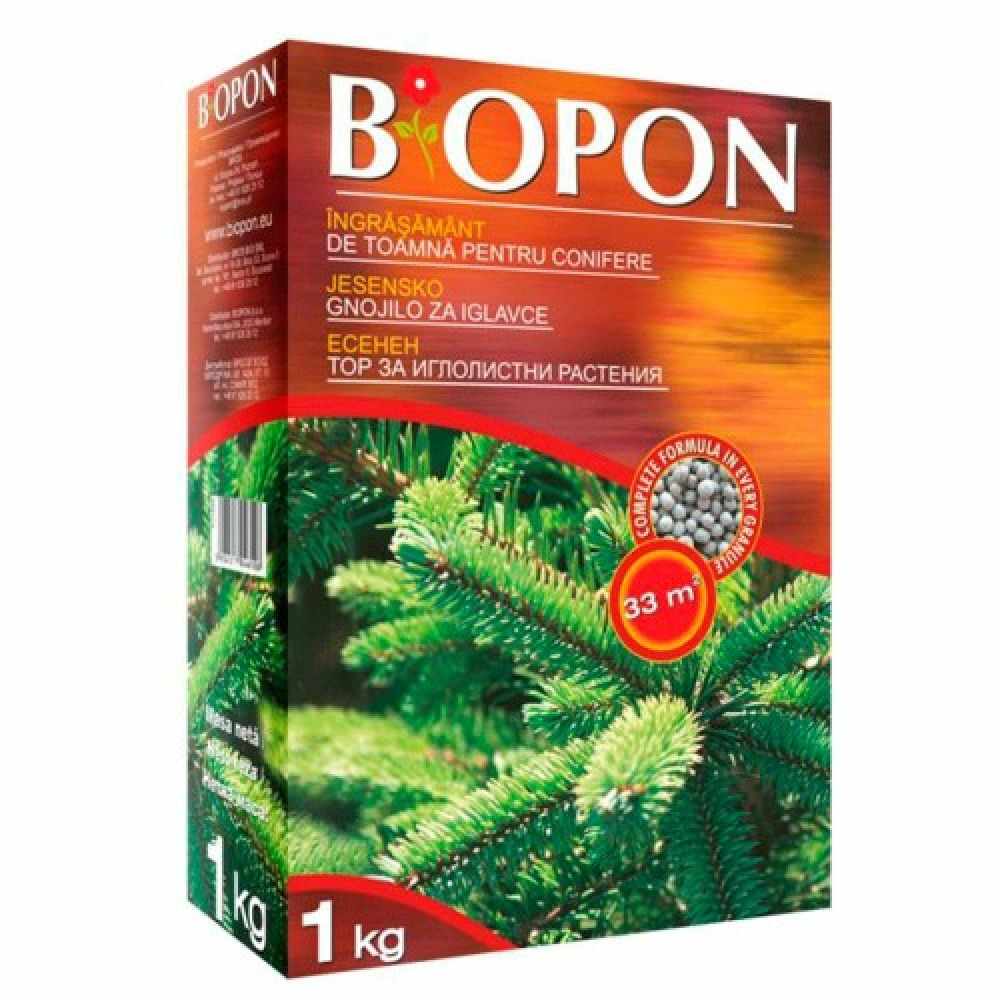 Ingrasamant de toamna pentru conifere Biopon 1kg