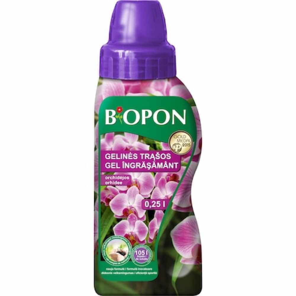 Ingrasamant gel pentru orhidee Biopon 0.25 l