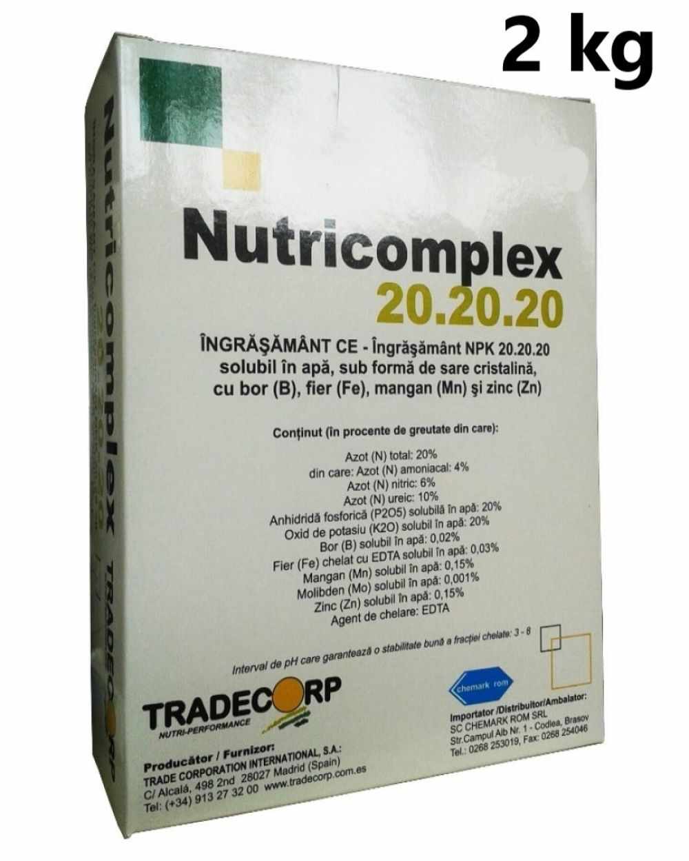 Ingrasamant Nutricomplex 20-20-20 2 kg