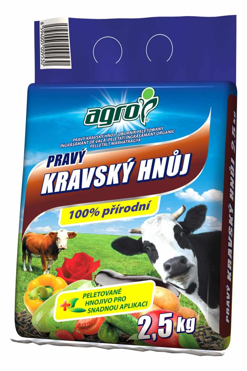 Ingrasamant organic balegar de vaca AGRO 2.5 kg