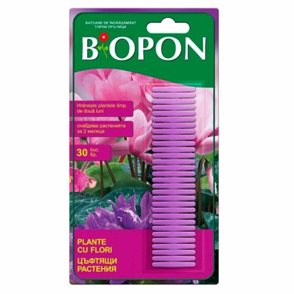 Ingrasamant plante cu flori sticks Biopon 30 buc