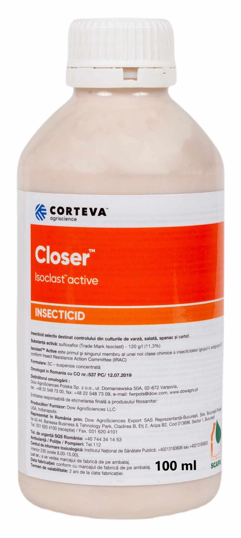 Insecticid Closer 100 ml