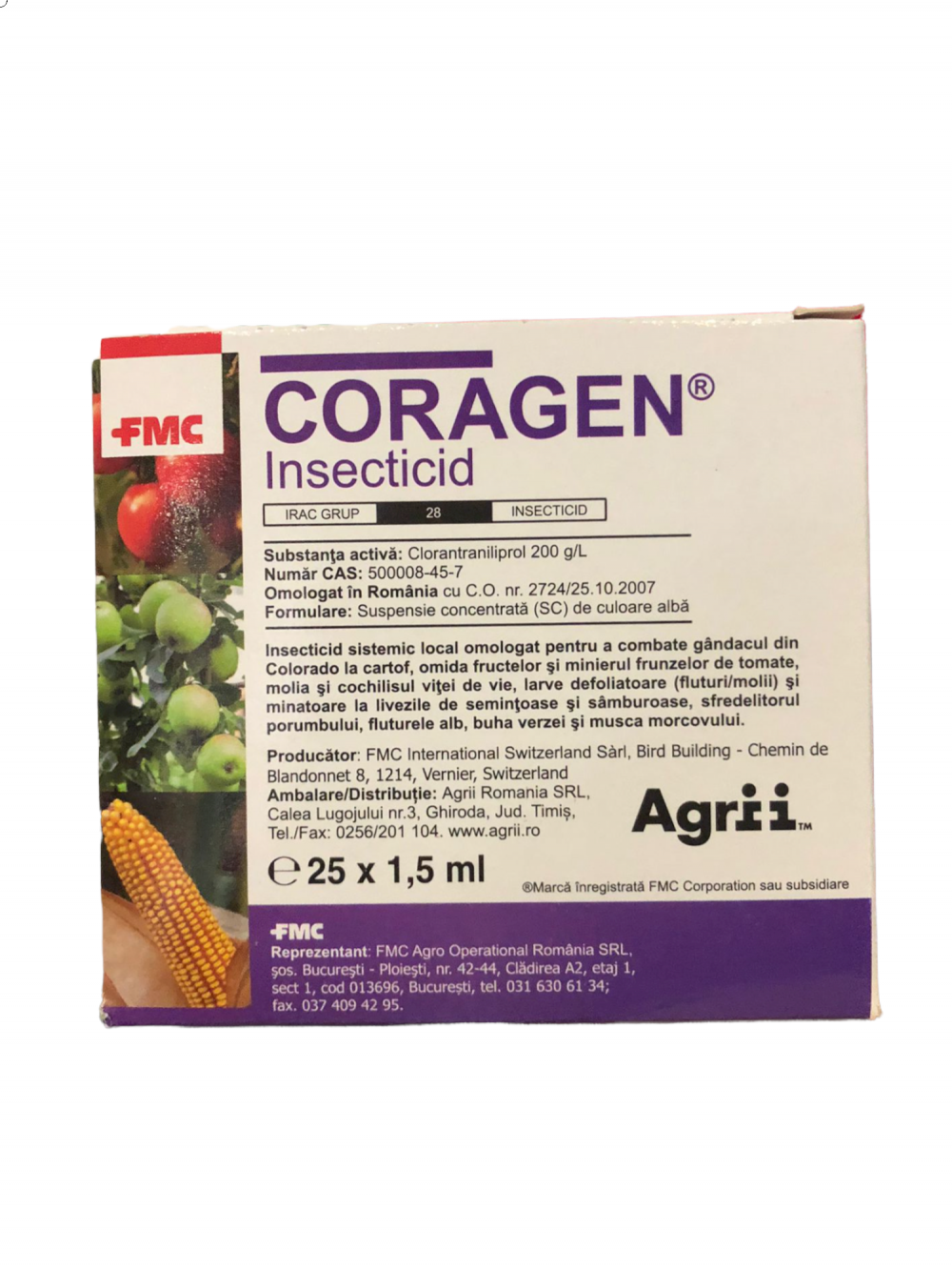 Insecticid Coragen 20 SC 25 x 1.5 ml