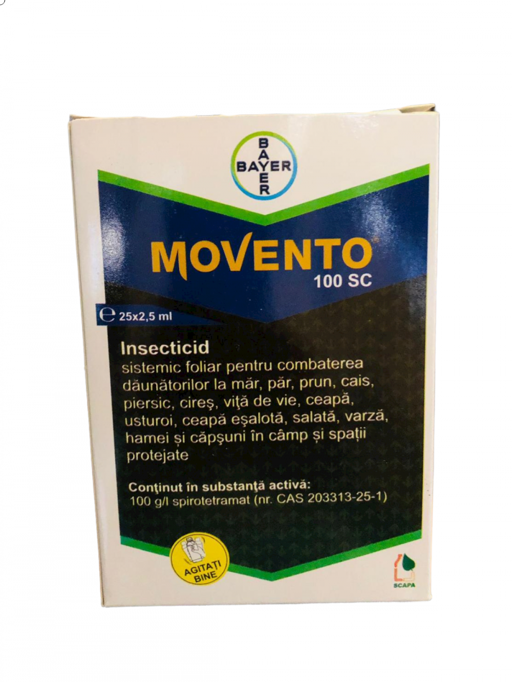 Insecticid Movento 100 SC 25 x 2.5 ml