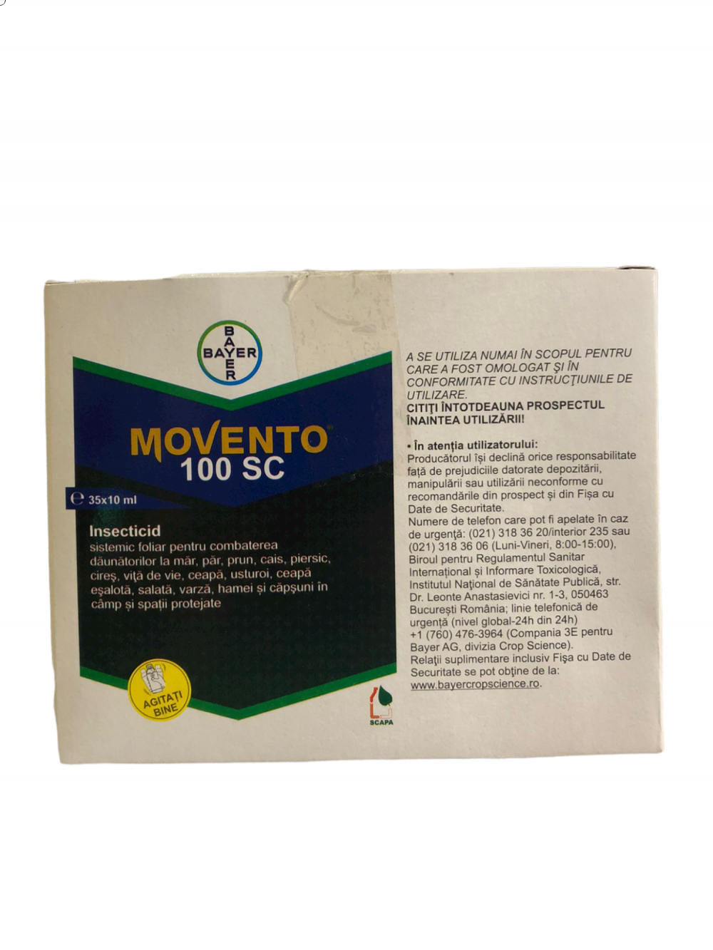 Insecticid Movento 100 SC 35 x 10 ml