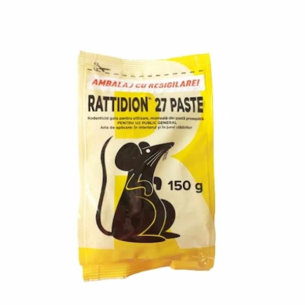 Otrava Raticid pentru soareci si sobolani Rattidion 150 gr