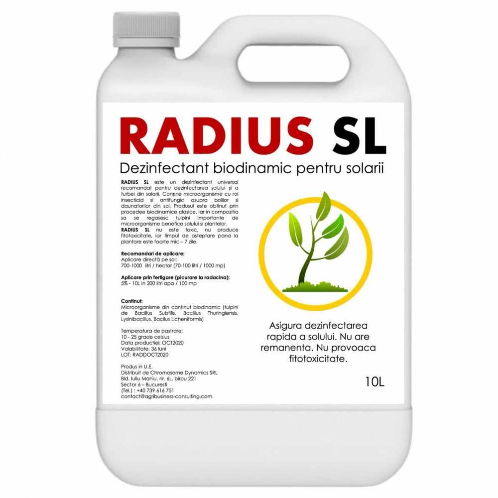 Radius SL produs ecologic pentru sere gradini si solarii 10 litri