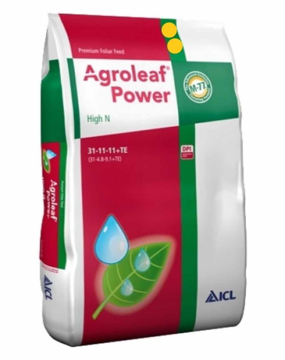 Ingrasamant Agroleaf Power High N 31+11+11+ME+Biostim 15 kg