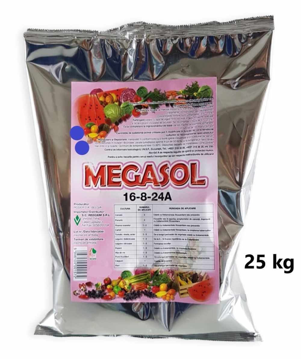 Ingrasamant Megasol 16-08-24A+TE 25 kg