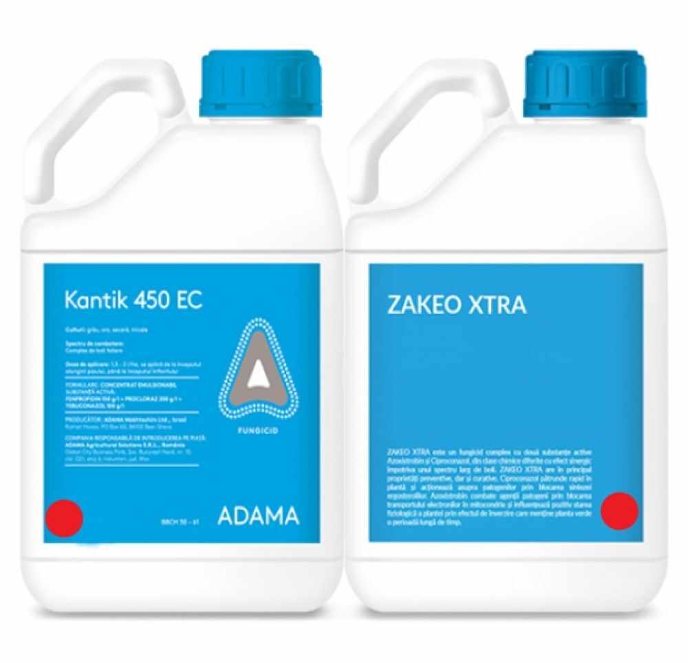 Pachet Avansat Cereale Fungicid (KANTIK 450 EC + ZAKEO XTRA)