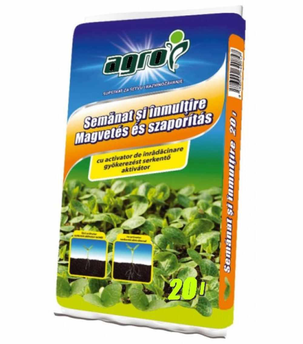 Substrat pentru plante de exterior Agro pentru sadire si inmultire 20 L