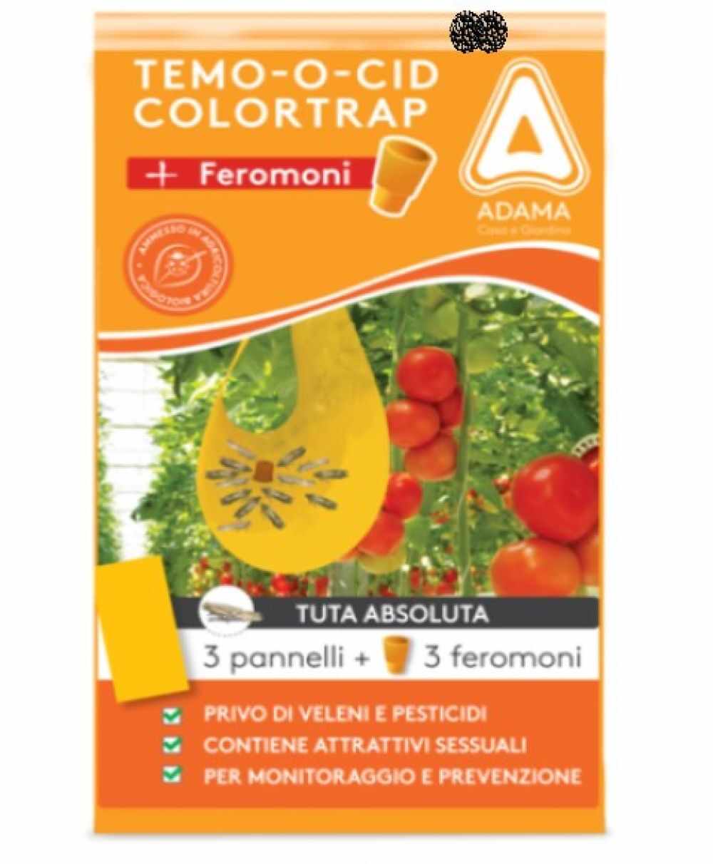 TEMO O CID Colortrap Plus 3 Capcane + 3 Feromoni -Tuta Absoluta