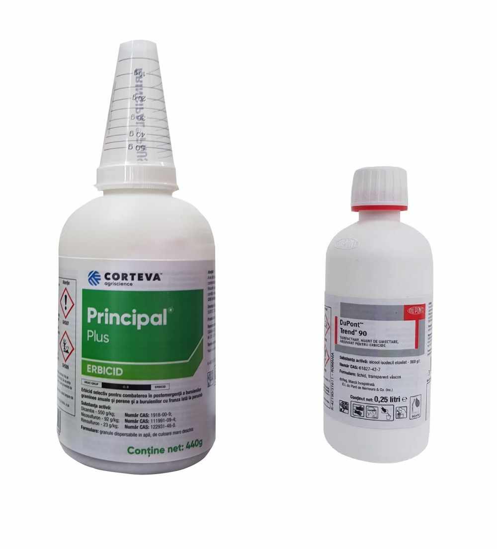 Erbicid porumb Principal plus 440 g + Adjuvant Trend 90 250 ml