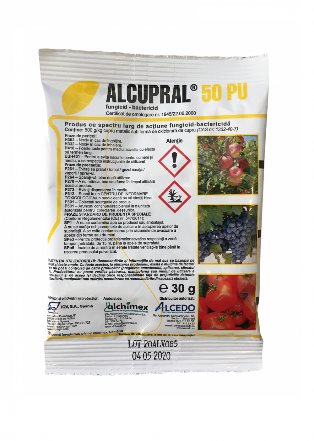 Fungicid Alcupral 50 PU 30 g