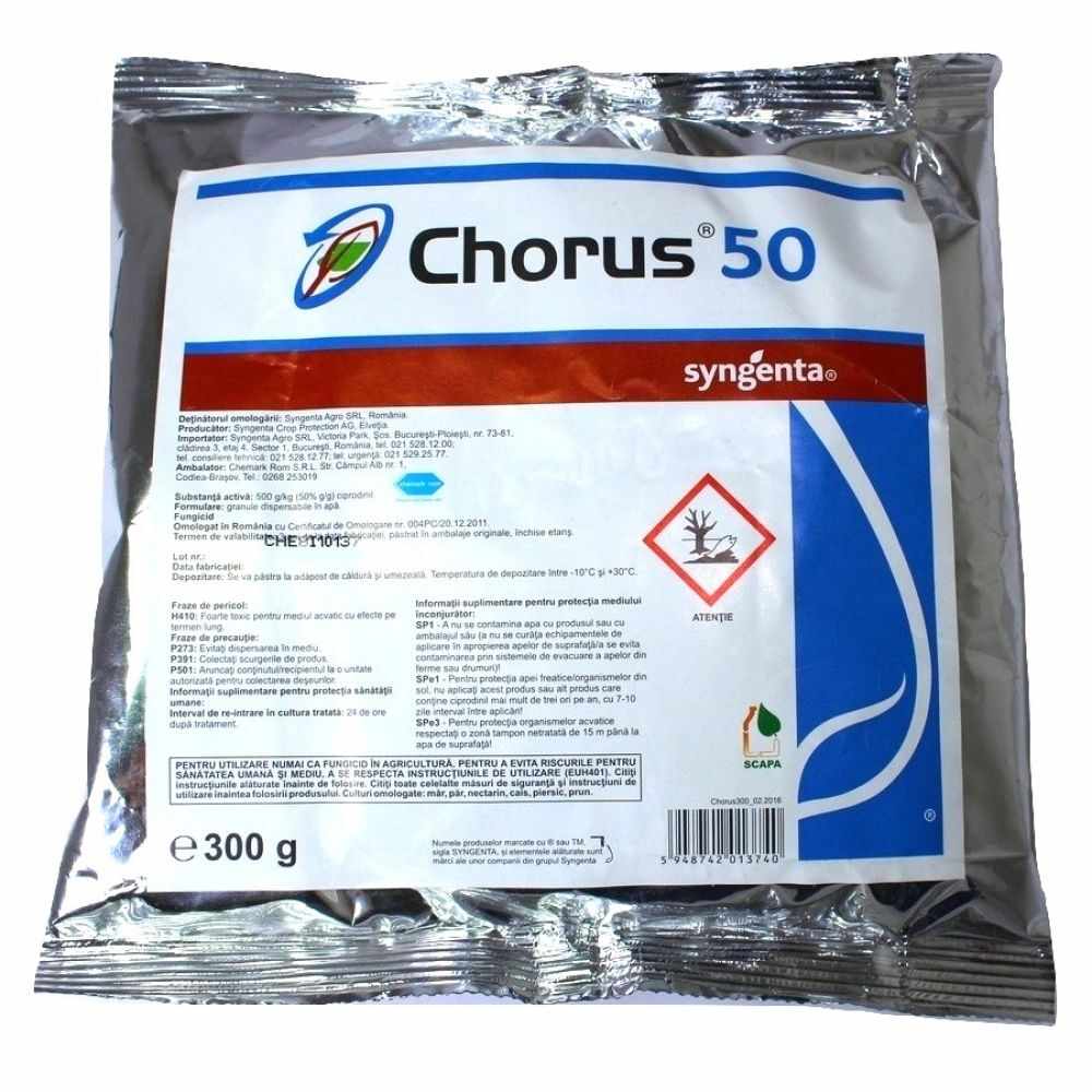 Fungicid Chorus 50 WG 300 grame
