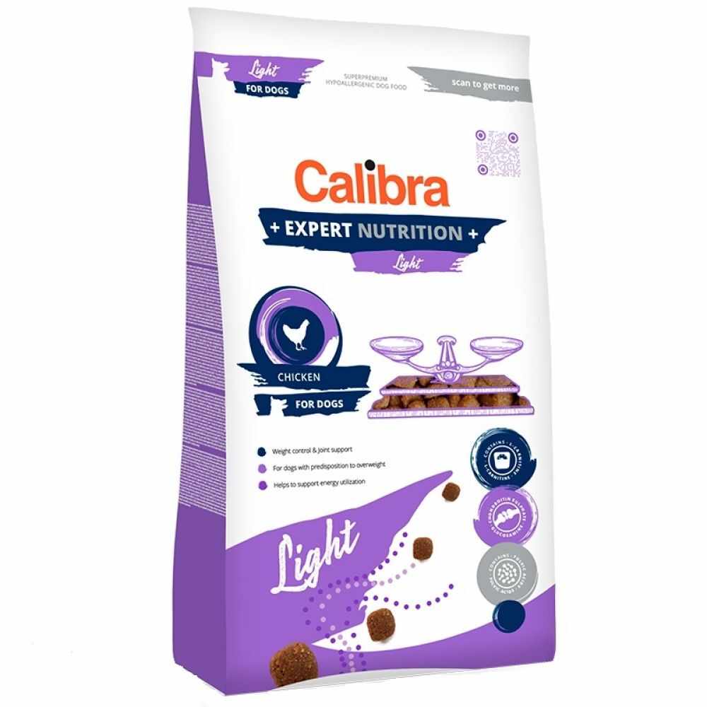 Hrana uscata pentru caini Calibra Dog Expert Nutrition Light 2 Kg