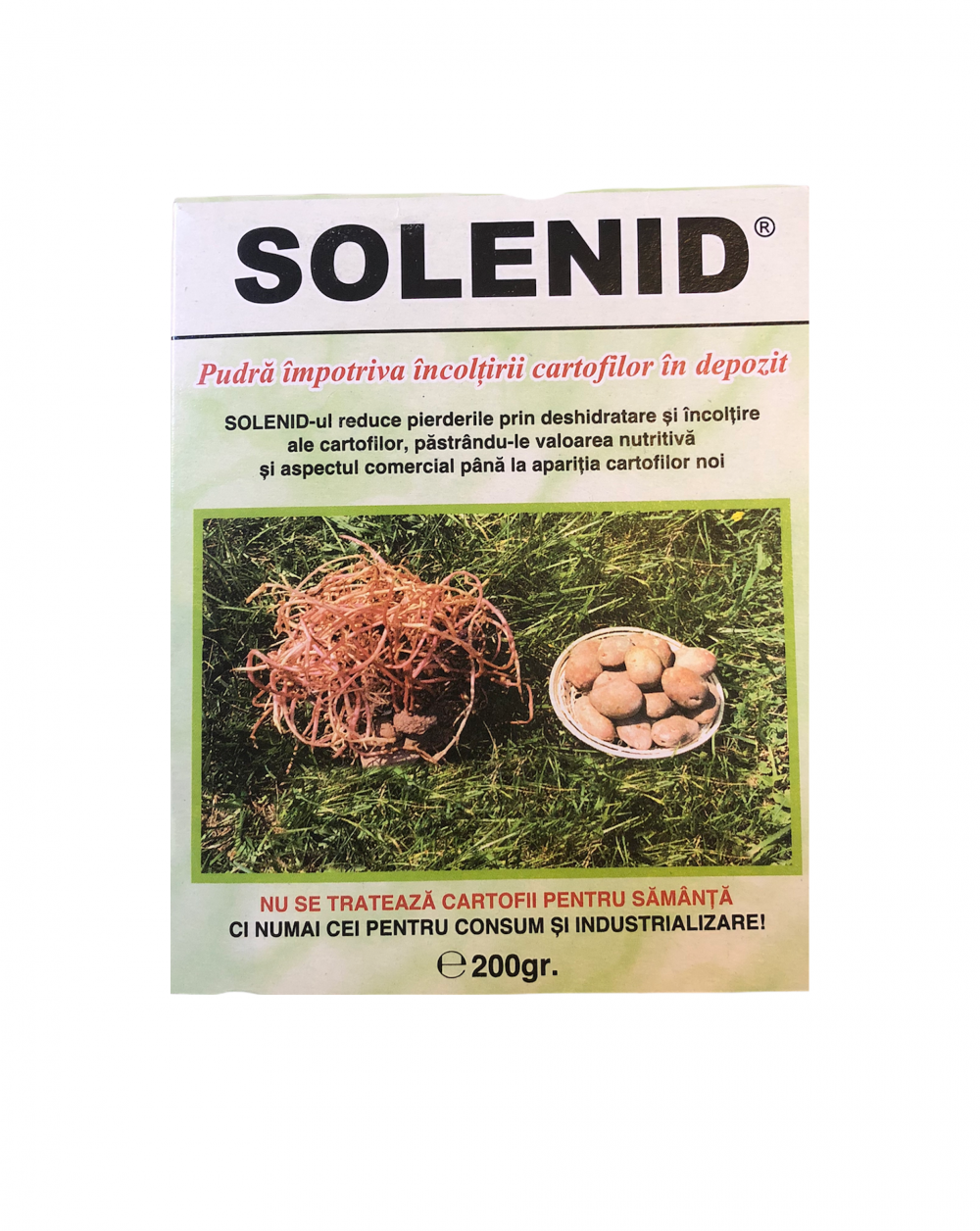 Inhibitor inclotire cartof Solenid 200 g
