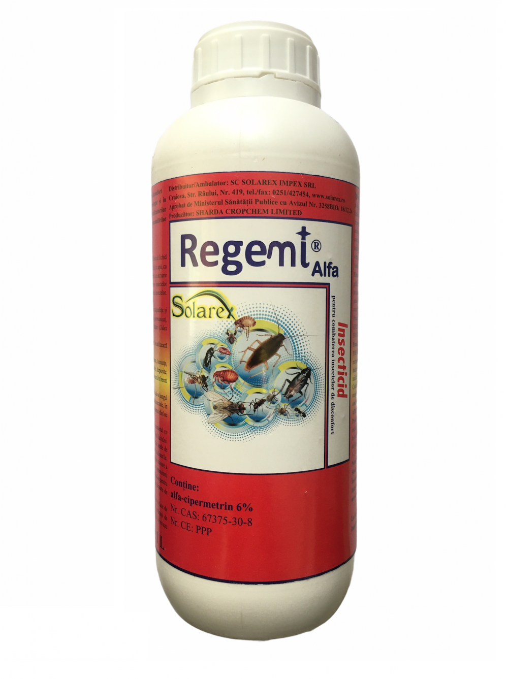 Insecticid impotriva gandacilor Regemi Alfa 1 litru