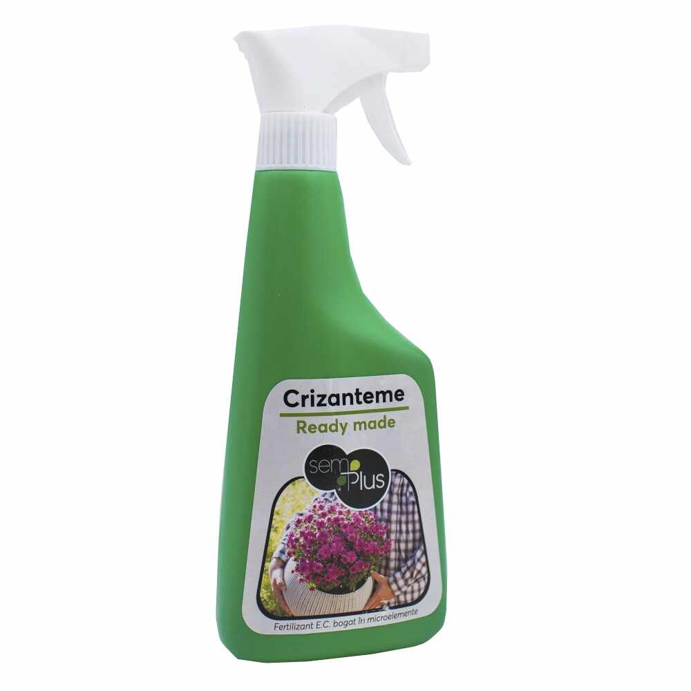 Ingrasamant lichid cu pulverizare pentru crizanteme Ready Made 500 ml SemPlus