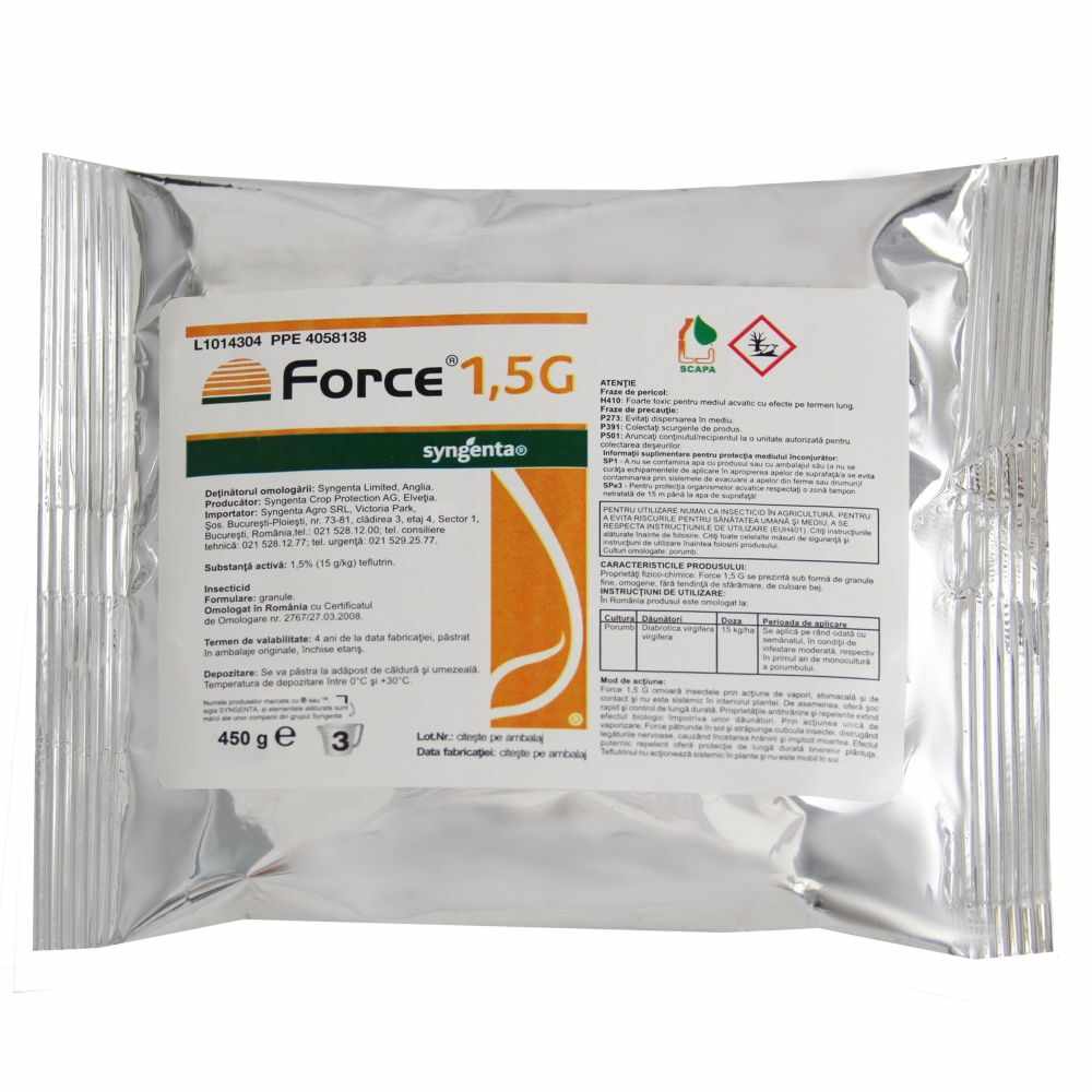 Insecticid Force 1.5 G 300 grame