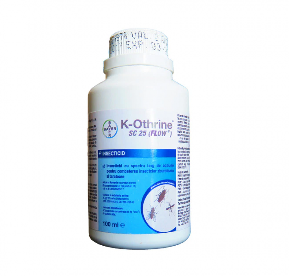 Insecticid K-Othrine SC 25 100 ml