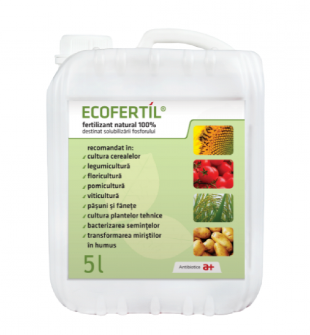 Biostimulator microbian Ecofertil 5 L