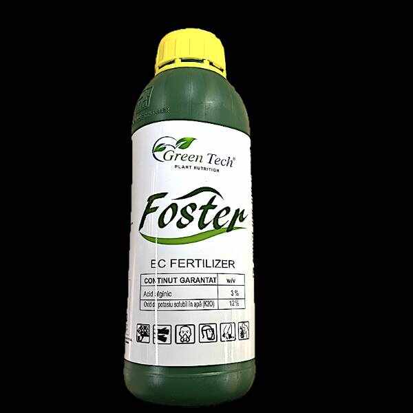 Foster 1L, ingrasamant cu alge marine, Green Tech, inradacinare, inflorire, dezvoltarea fructelor