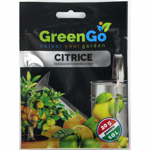 GreenGo ingrasamant pentru citrice 20 gr pentru 10 L apa
