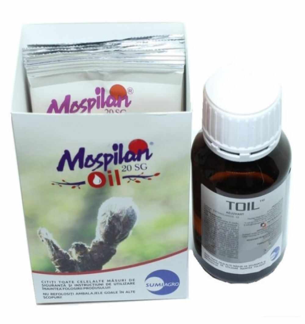 Pachet Mospilan Oil 20 L (Mospilan 6 gr +Toil 100 ml)